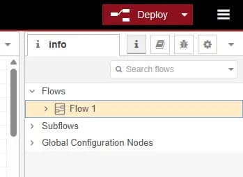 The mqtt nodes turn green and say "connected" once the deploy lands.