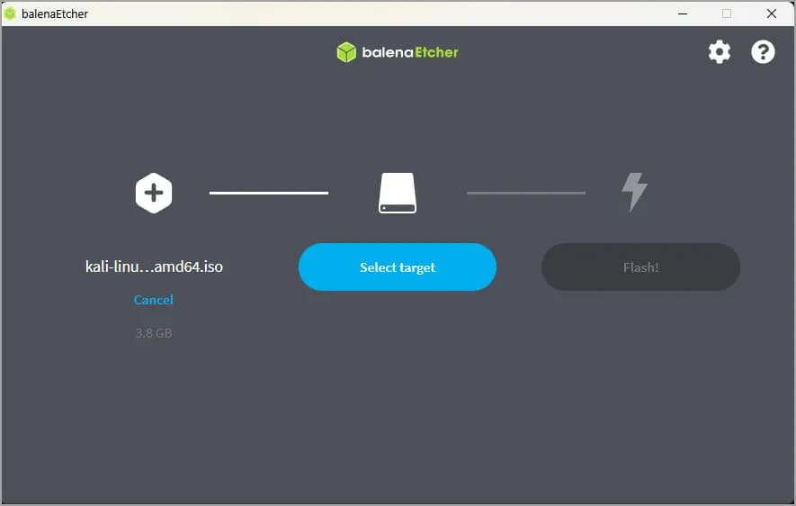 BalenaEtcher Flash Preparation