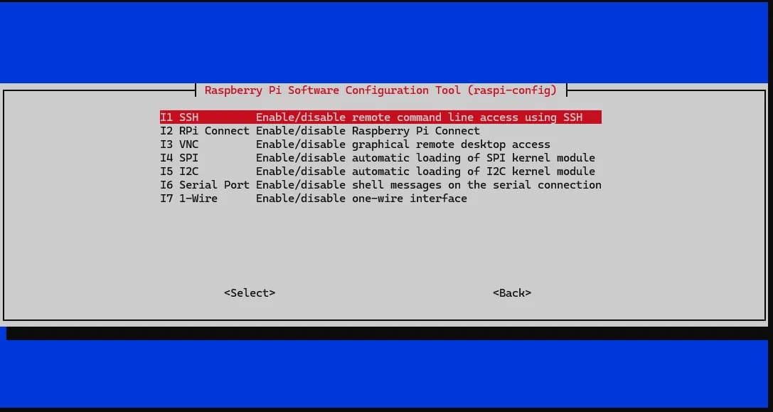 Selecting I3 VNC