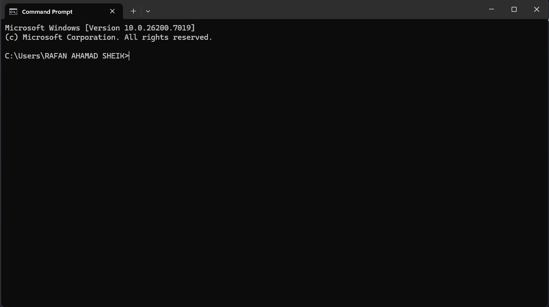 Windows Command Prompt