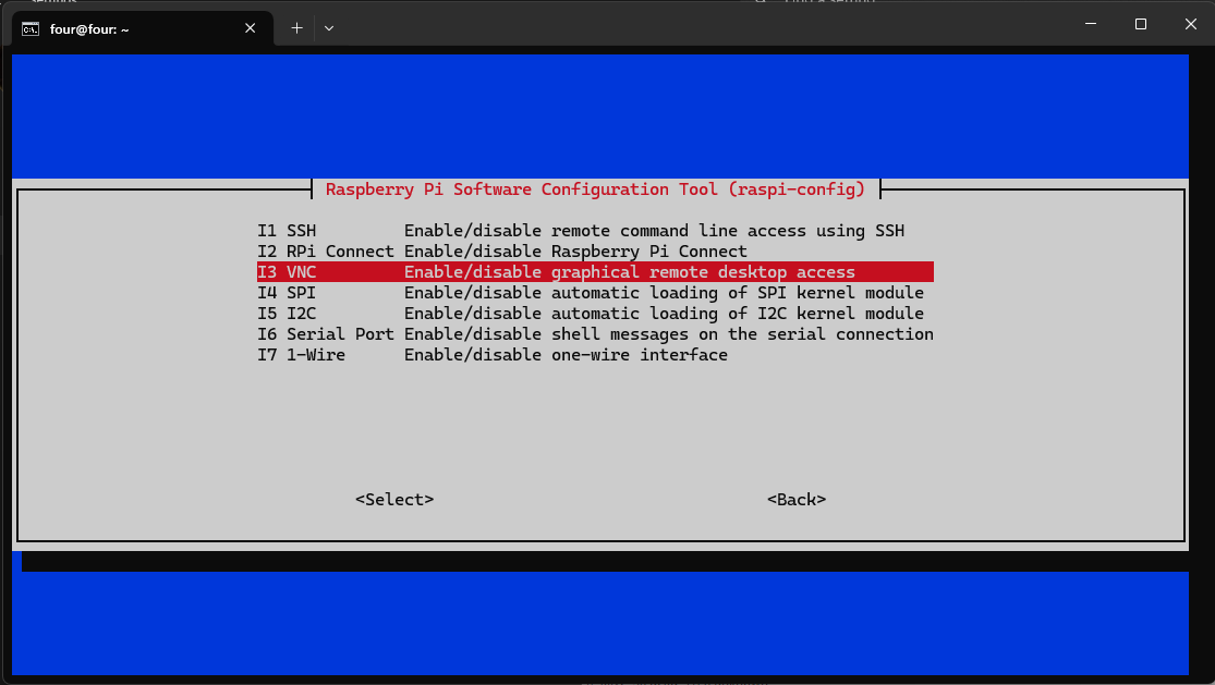 Saved VNC profile in Address Book